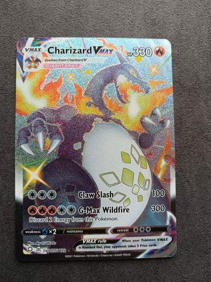 Charizard VMAX SV107/SV122 – Shining Fates – Shiny Holo Rare VMAX