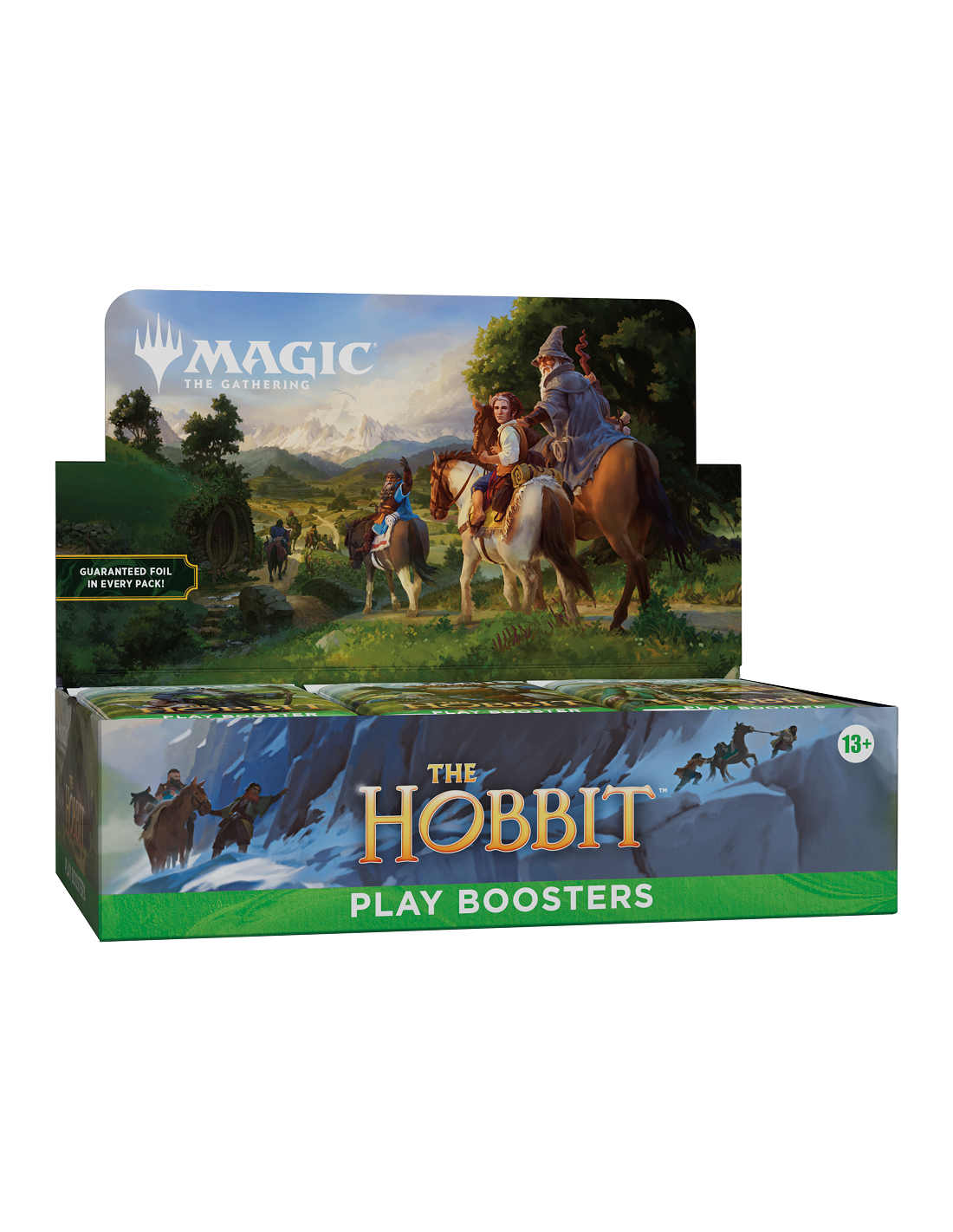 The Hobbit - Magic the Gathering Play Booster Box Display 30 Play Boosters + Box Topper