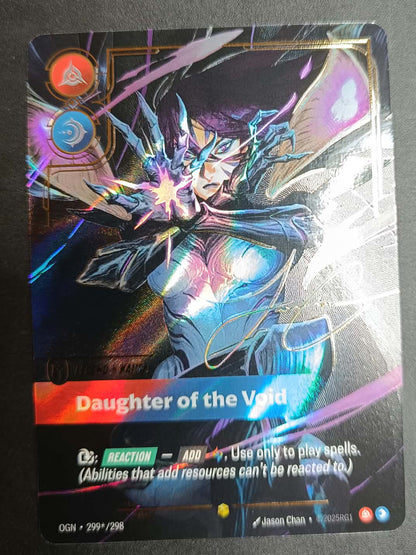Kai’Sa – Daughter of the Void – Signature 299*/298 – Riftbound Origins