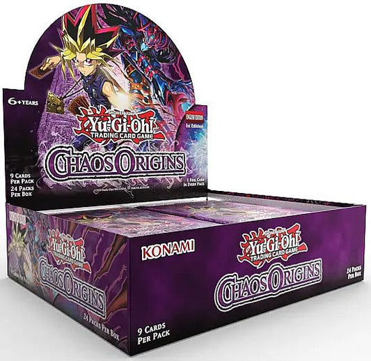 Yu-Gi-Oh Chaos Origins Booster Display eng