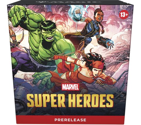 Magic the Gathering Marvel Super Heroes Prerelease eventbillet