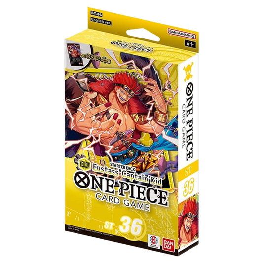 One Piece Card Game: ST36 Starter Deck – Yellow Eustass “Captain” Kid