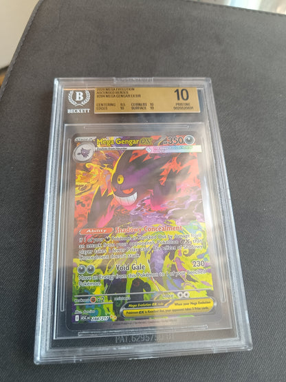 Mega Gengar ex #284 – Ascended Heroes – BGS 10 Pristine
