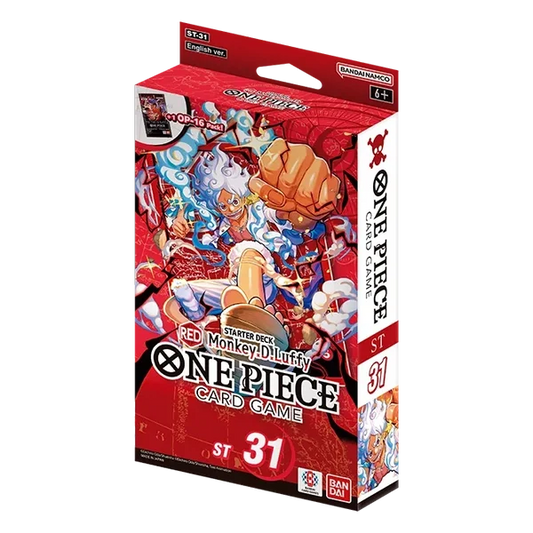 One Piece Card Game: ST-31 Starter Deck – Red Monkey D. Luffy