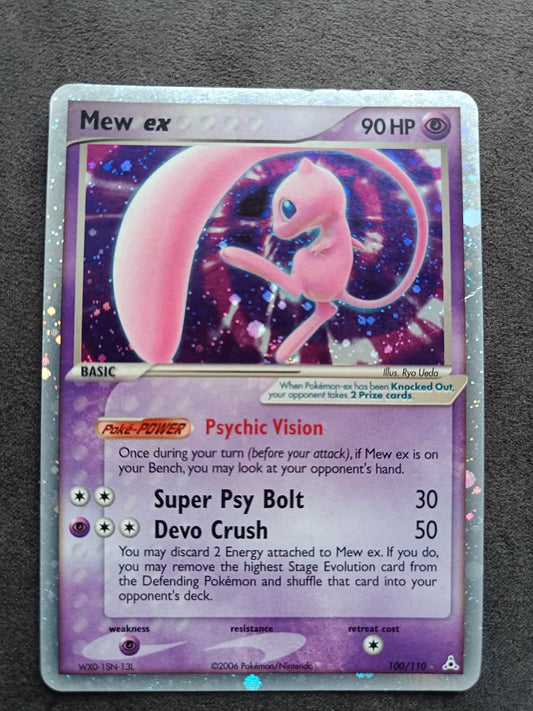 Mew ex 100/110 – EX Holon Phantoms – Holo Rare – 2006