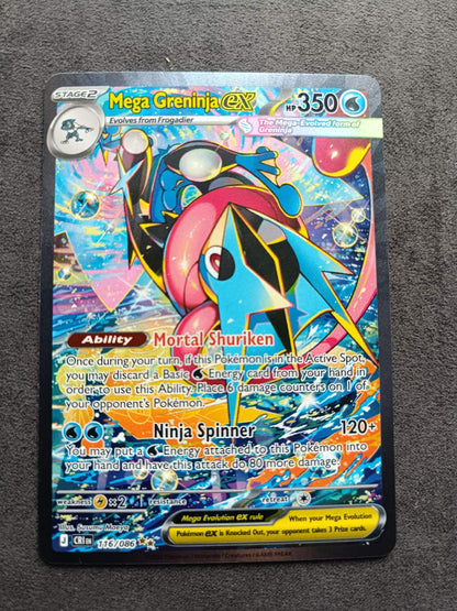 Mega Greninja ex 116/086 – Mega Evolution – Special Illustration Rare