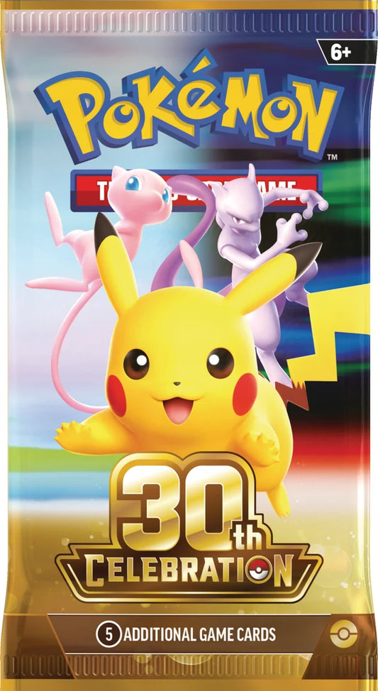 Pokemon 30th Anniversary Celebration 2-Pack Blister