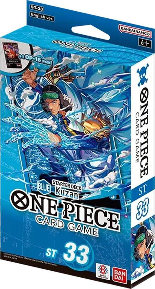 One Piece Card Game: ST33 Starter Deck – Blue Kuzan
