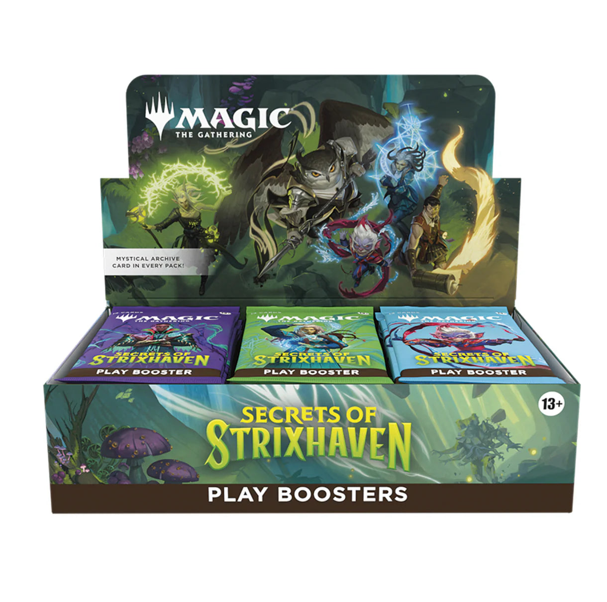 Magic the Gathering Secrets of Strixhaven Play Booster Box Display