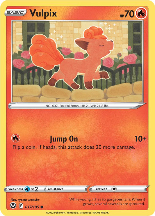 Vulpix - Silver tempest #017