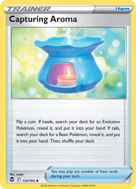 Trainer Capturing Aroma - Silver tempest #153