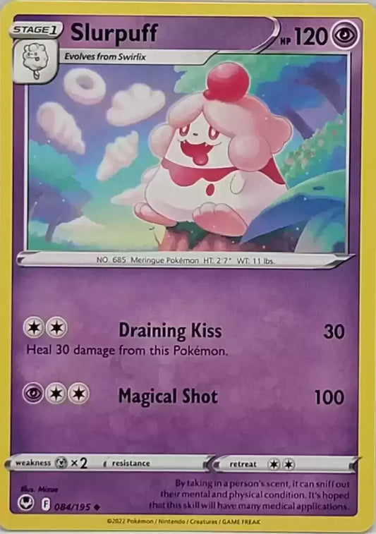 Slurpuff - Silver tempest #084