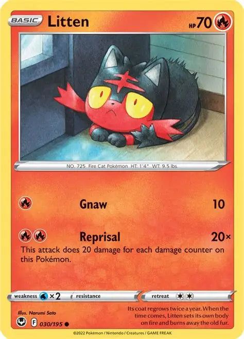 Litten - Silver tempest #030