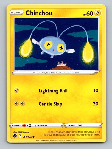 Chinchou - Silver tempest #051