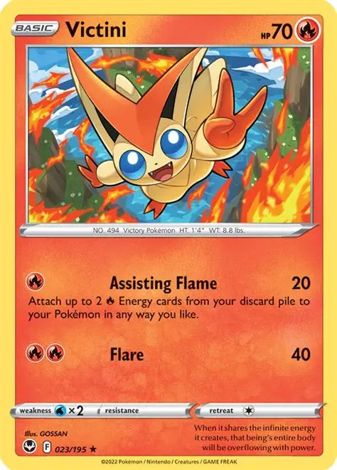 Victini - Silver tempest #023
