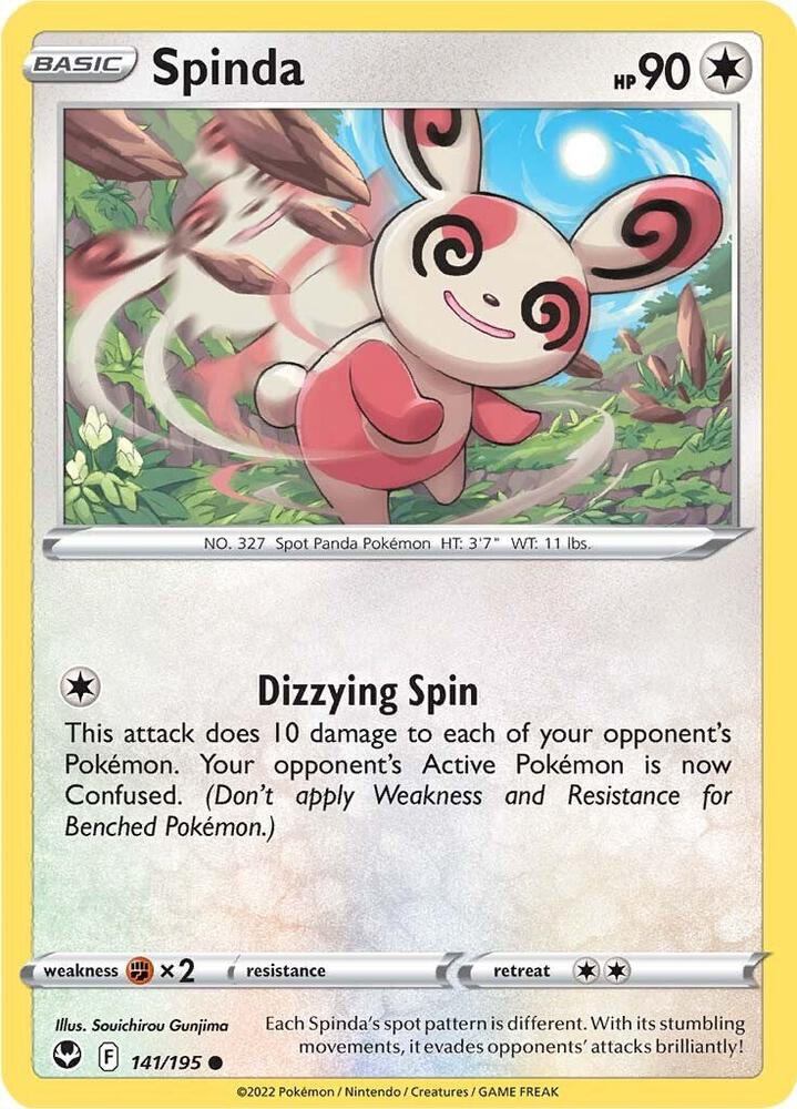 Spinda - Silver tempest #141