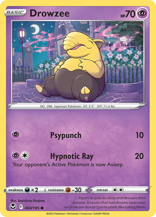 Drowzee - Silver tempest #060