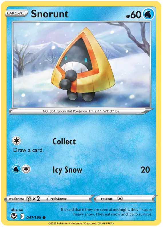 Snorunt - Silver tempest #041