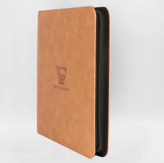 Gemloader 12-Pocket Binder – 480 kort (Brown Edition)