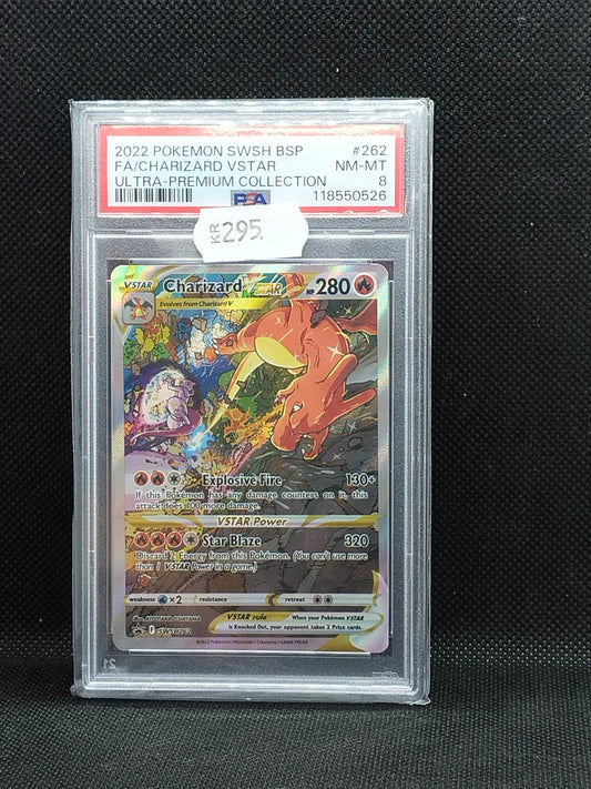 Pokémon Charizard VSTAR FA #262 Ultra-Premium Collection (2022) – PSA 8 (NM-MT)