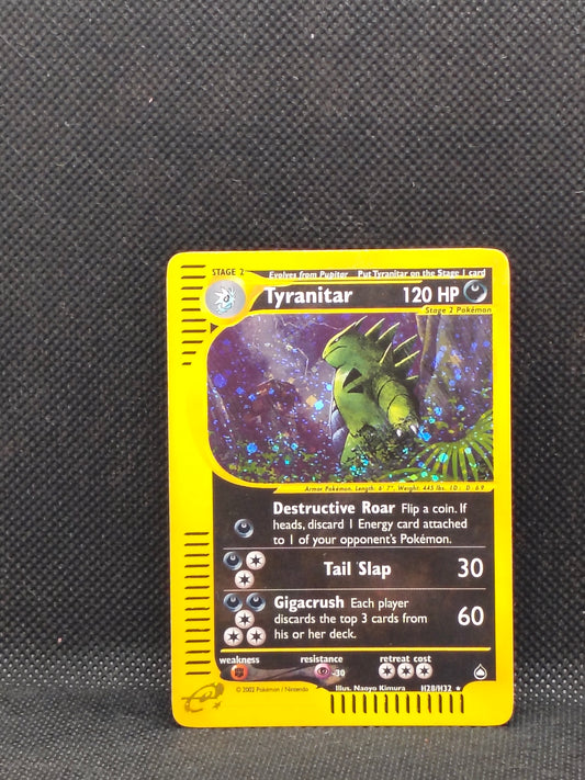 Pokémon Tyranitar Holo Expedition (2002) – Raw