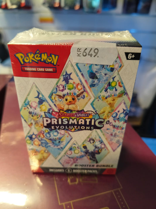 Pokémon TCG – Scarlet & Violet: Prismatic Evolutions Booster Bundle