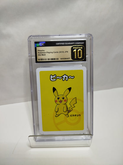2019 JPN OLD MAID POKEMON PLAYING CARDS PIKACHU PRISTINE 10