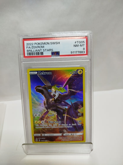 2022 POKEMON SWSH FA/ZEKROM BRILLIANT STARS NM-MT 8