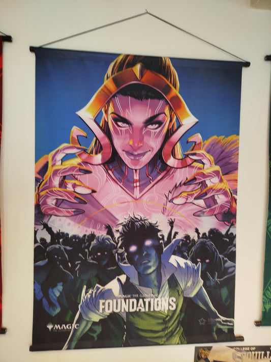 Wall scroll Magic the gathering.