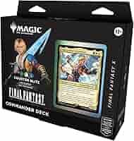 Magic the Gathering – Final Fantasy Commander Deck Counter Blitz