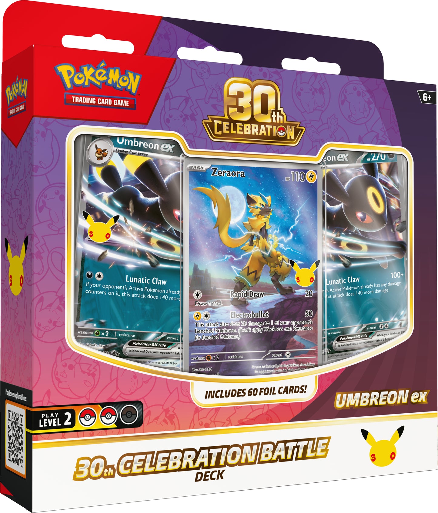 Pokémon TCG: 30th Celebration Battle Deck – Umbreon ex