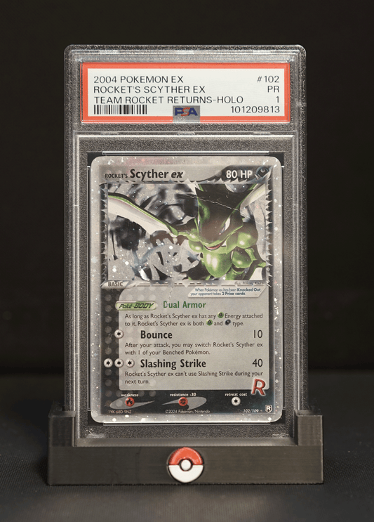 Pokemón Rockets SCYTHER EX PSA 1