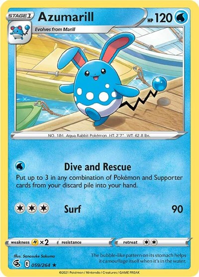Fusion Strike - Azumarill #059