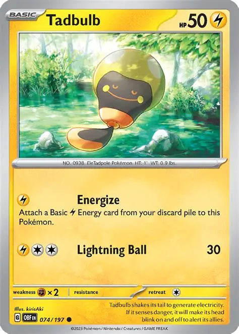 Obsidian Flames Tadbulb #074