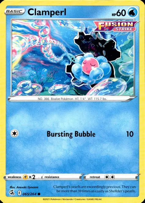 Fusion Strike - Clamperl #065