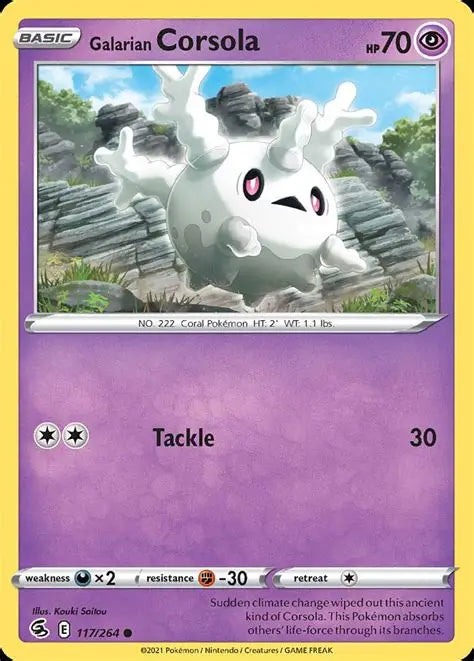 Fusion Strike - Galarian Corsola #117