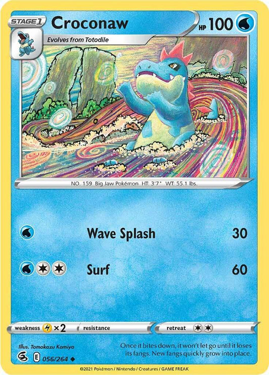 Fusion Strike - Croconaw #056