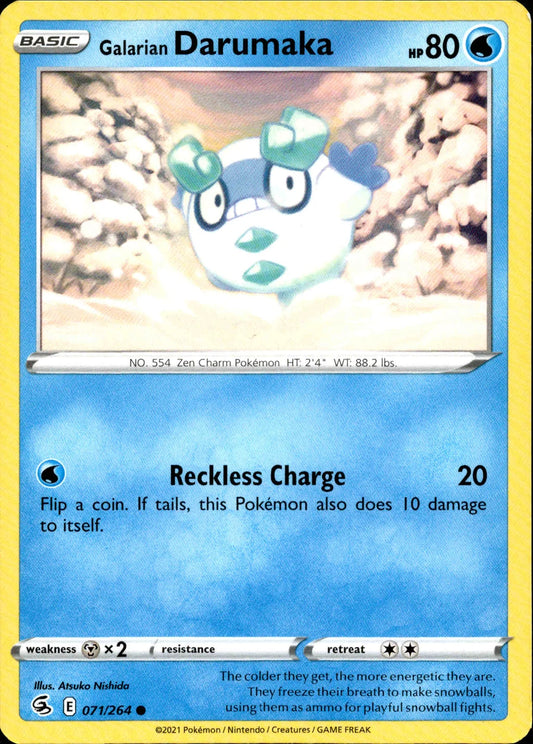 Fusion Strike - Galarian Darumaka #071