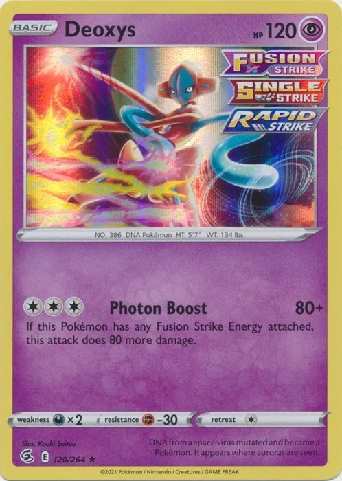 Fusion Strike - Deoxys #120