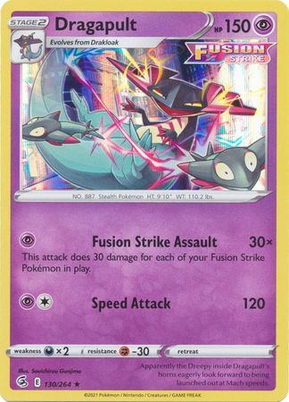 Fusion Strike- Dragapult #130