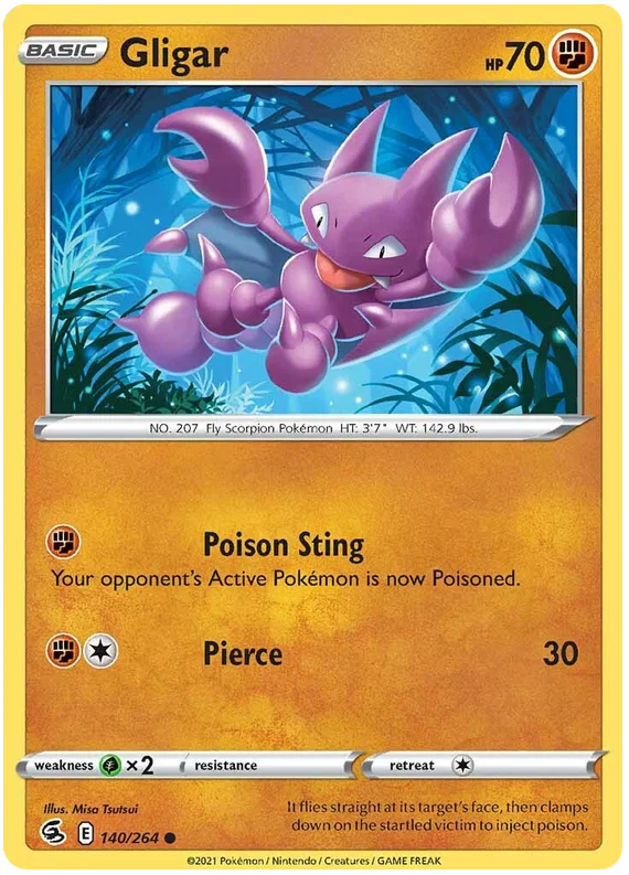 Fusion Strike - Gligar #140