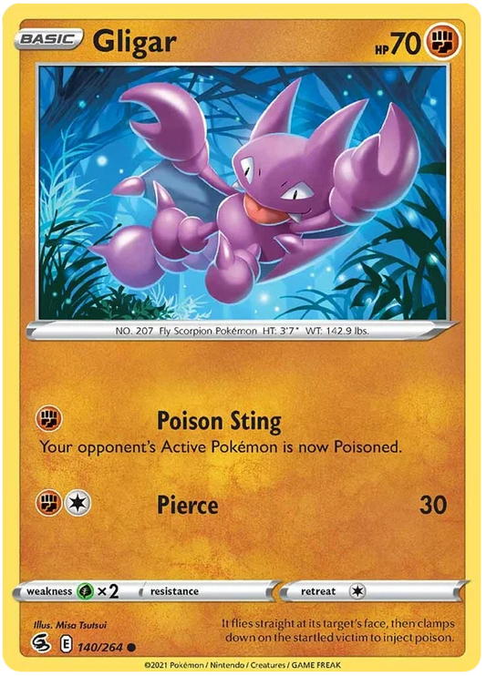 Fusion Strike - Gligar #140