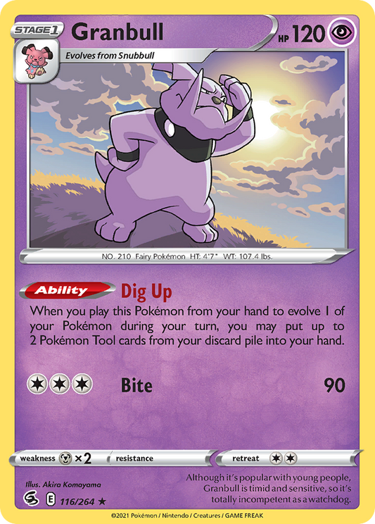 Fusion Strike - Granbull #116