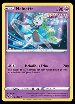 Fusion Strike - Meloetta #124