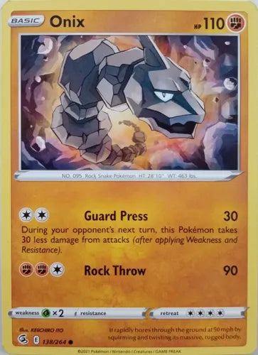 Fusion Strike - Onix #138