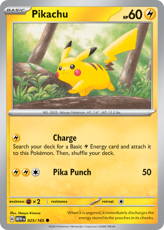 Pikachu Mew #025