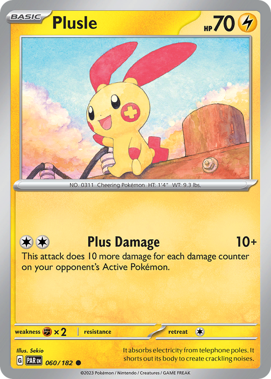 Paradox Rift Plusle #060