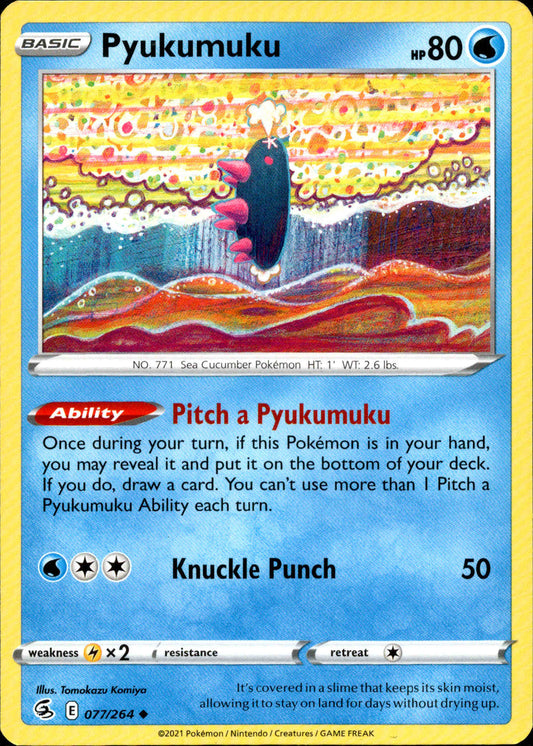 Fusion Strike - Pyukumuku #077