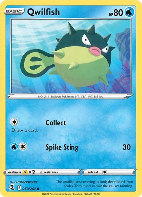 Fusion Strike - Qwilfish #060