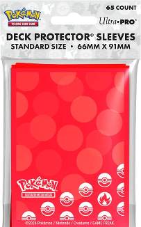 Pokémon Deck Protector Sleeves - rød